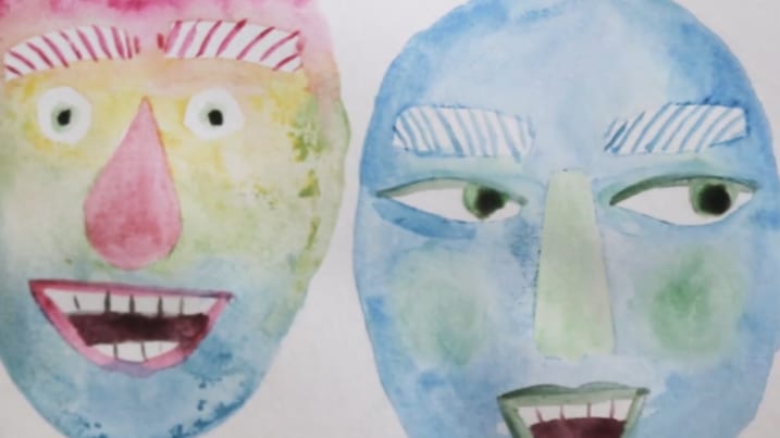 Watercolour Faces