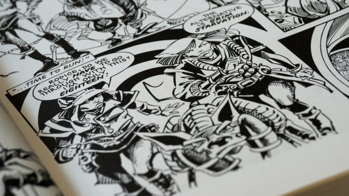 Lining and Colouring Your Comic